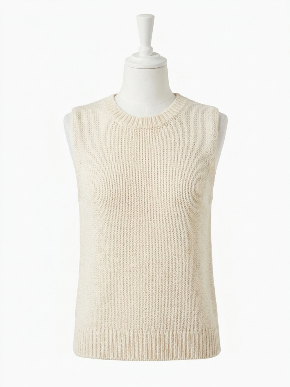 NEW FIFTEEN TWENTY kimmy keyhole sweater tank in cream